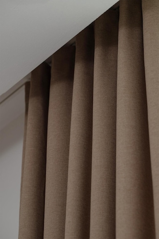 Olea 140x270 Cm 2 Adet Fon Perde Bej