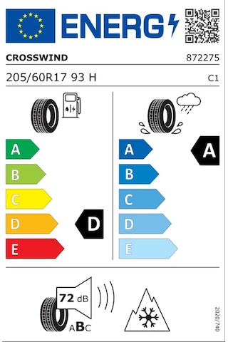 Crosswind 205/60R17 93H Grip Peak Winter Kış Lastiği 2025