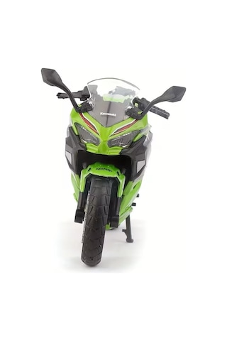 Hobbiez Lisanslı Kawasaki Ninja Model Diecast 1/12 Ölçek Metal Motosiklet Araç Yeşil