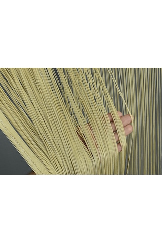 İP PERDE ZİNCİR GOLD RENK 300 x 280 CM Altın