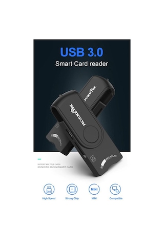 Sge Usb Sim Kart Kimlik Kartı Banka Kartı Hafıza Kartı Okuyucu