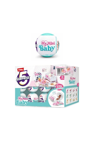 1 Adet Aksesuarlı Sürpriz Mini Baby Babek Paket - 1 Adet - 9.5 Cm