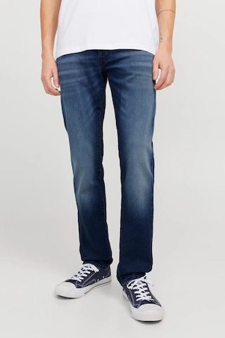 Jack & Jones Erkek Jjımıke 5 Cepli Jean Pantolon 12269601 Mavi Mavi