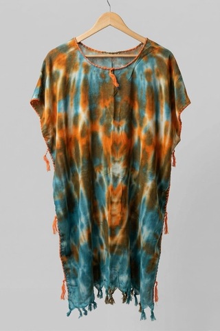 Rovebella Tramonto Batik Desenli Pareo Çok Renkli