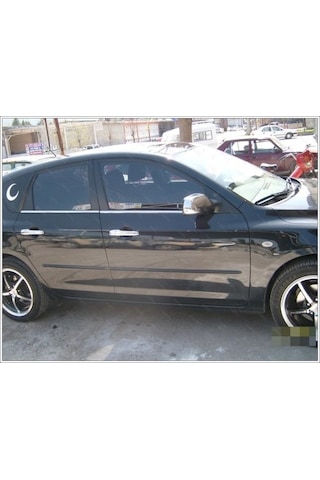 Ebal Otomotiv Mazda 3 Krom Cam Çıtası 4 prç. 2003-2009 Arası P. Çelik (HB)
