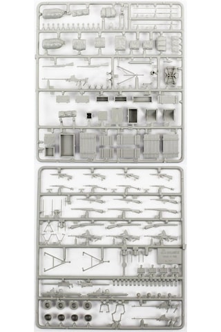 Italeri 0407s 1/35 Ölçek, Silahlar Ve Mühimmatlar, Plastik Model Kiti-52331