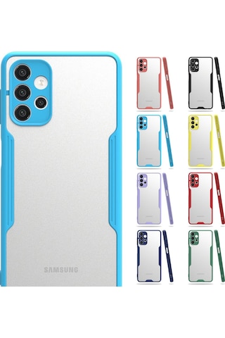 Samsung Uyumlu Galaxy A52 (A525) Kilif Platin Matte Silikon Arka Kapak 507774549