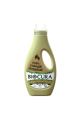 Biocura %100 Doğal Sertifikalı Bitkisel İçerikli Leke Çıkarıcı Çamaşır Deterjanı 1 L