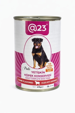 Yetişkin Köpek Kuzu Konservesi 12 Adet X 400 Gr.