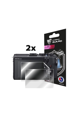 Canon Eos M6 Mark Iı Kamera Hydrogel Ekran Koruyucu 2 Adet