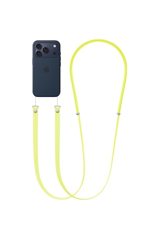 E2m Crossbody Strap Telefon Askısı Neon Sarı