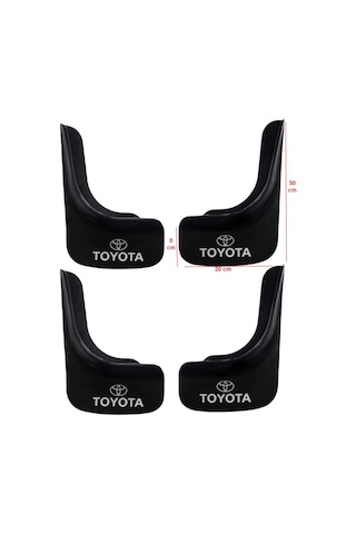 Toyota Corolla 1993-1998 Uyumlu 4 lü Ön-Arka Paçalık Tozluk Çamurluk TYT1UX020YD
