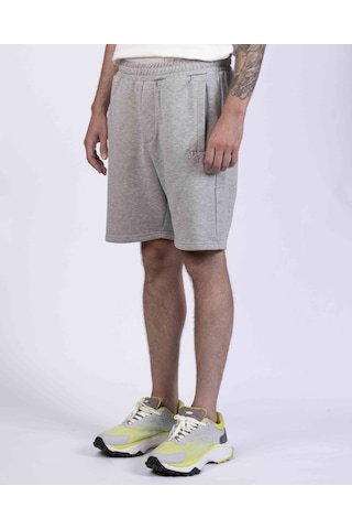 Kappa Authentic Eli Erkek Gri-melanj Regular Şort