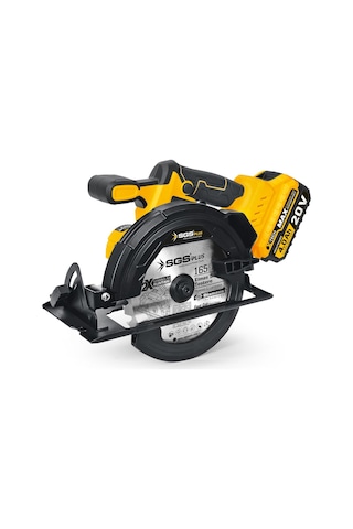 Sgs Plus SGS5541 165MM Akülü Sunta Kesme Makinası 20 Volt Tek Akülü