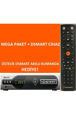 Dsmart Kutu Paket Kampanyası Mega Paket