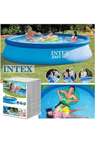 Intex Easy Kolay Kurulum Havuz 396x84 Cm Çok Renkli