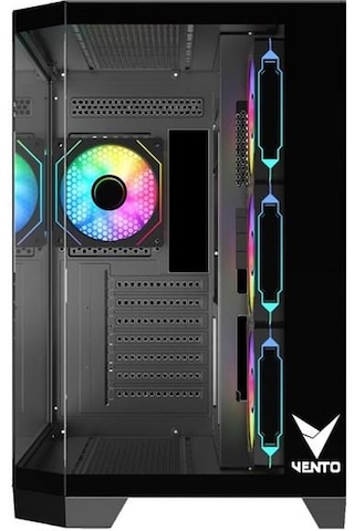 Vento 850w 80+ Bronze Vg4204fa Panoramik Gaming Mid-tower Pc Kasası Siyah