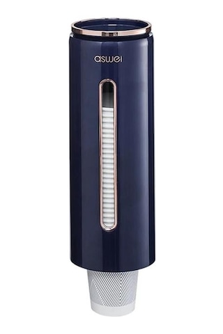 Sunup Sn-27106 Kendinden Yapışkanlı Plastik - Karton Bardak Dispenseri Siyah