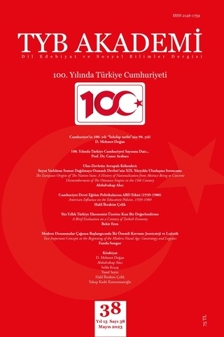 Tyb Akademi 38: 100. Yılında Türkiye Cumhuriyeti