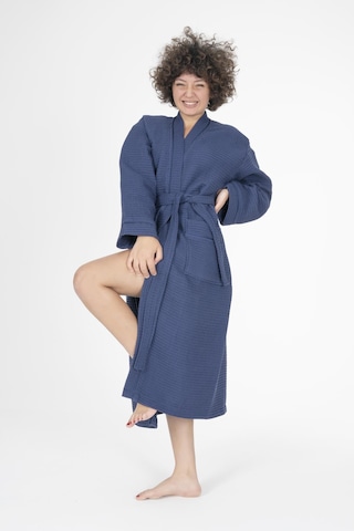 Varol Kaos Serisi Kimono Yaka Pike Bornoz Sabahlık Lacivert-l/xl Lacivert