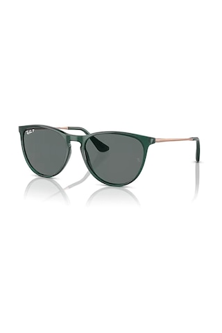 Ray-Ban Junior Rj 9060s 713081 50 Erika Polarize Çocuk Oval Yeşil Kemik Güneş Gözlüğü