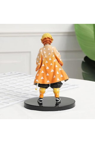 Demon Slayer Kimetsu No Yaiba Zenitsu Agatsuma Katana Aksiyon Figür Anime Oyuncak