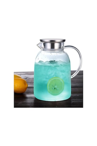 Borosilikat Cam Sürahi 1,8 Lt