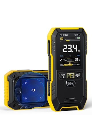 Fnirsi Wmt-10 Temassız Endüktif Ahşap Ve Duvar Nem Ölçer Higromet