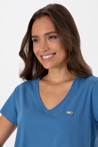 U.s. Polo Assn. Kadın İndigo Tişört 50320026-vr028 Indigo