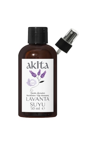 Akita Doğal Yağ Alınmamış Lavanta Suyu 50 ML