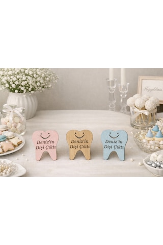 Diş Temalı Magnet Diş Çıkarma Etkinliği İçin Şık Ve Modern 25 Adettir No 041