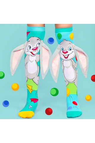Madmia Hophop Bunny Çorap Çok Renkli