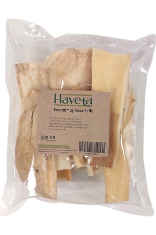 Haveta Kurutulmuş Dana Kelle Derisi 500gr