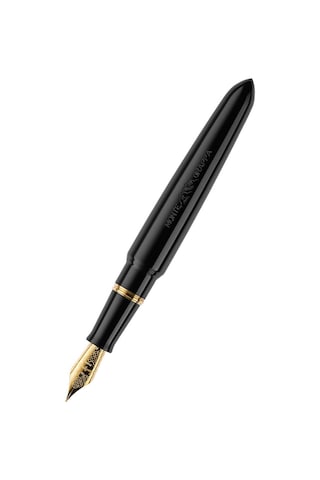 Montegrappa Venetia Dolma Kalem, Siyah, Çelik uç ISVEN_AC