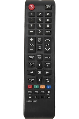 Xiaaokeji Samsung-tv-uzaktan Kumanda Tüm Samsung Lcd 3d Akıllı Tv'ler İçin