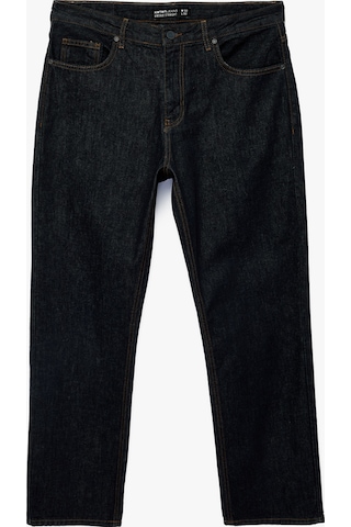 Koton Pamuklu Normal Bel Vintage Straight Fit Jean Pantolon Koyu İndigo 6sam40315nd