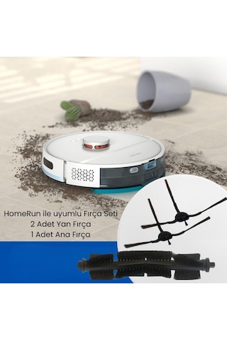Philips Homerun 3000 Serisi Xu3000, Xu3100, Xu3110 İle Uyumlu Robot Süpürge Fırça Seti