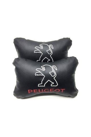 Peugeot Deri Boyun Yastığı 2 Li