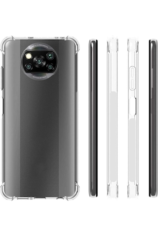 Ally Poco X3 Anti-Drop Silikon Kilif Shockproof Kilif 249830039
