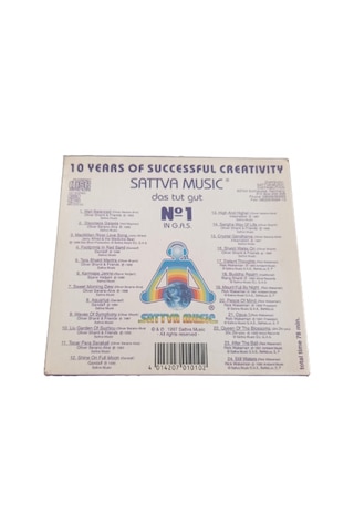10 Years Of Successful Creativity Cd Sattva Music Das Tut Gut No