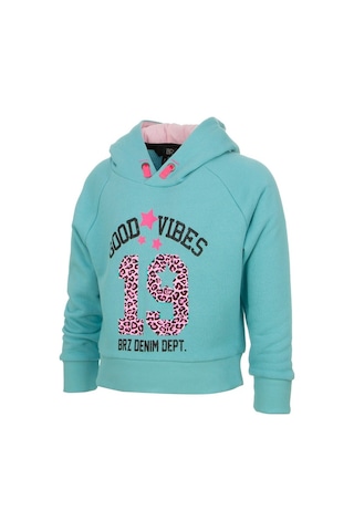 Brz Kids Kız Çocuk Kapüşonlu Sweatshirt