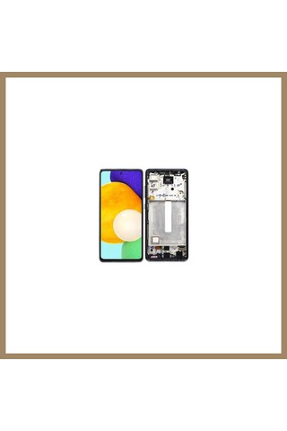 Kahveci.store Samsung Uyumlu Galaxy A52 Dokunmatik Ekran Çıtalı Siyah 22