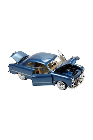 Motor Max 1:24 1949 Ford Coupe Model Araba Metal Diecast - Mavi