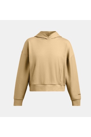 Under Armour Kadın Journey Rib Oversized Kapüşonlu Üst 1382732-263 Camel