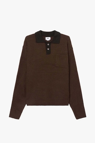 Aymer American Rag Cie Danny Polo Kazak - Relaxed Fit, %100 Akrilik, Butonlu Yaka Ve Tek Göğüs Cebi İle Haki Xs