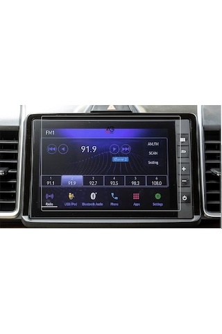 Honda City 8 İnç Multimedya Ekran Koruyucu Nano Film
