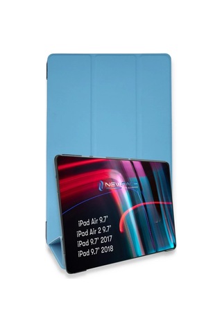 Mey İthalat İpad Uyumlu 5 Air 9.7 Kılıf Tablet Smart Kılıf - Mavi