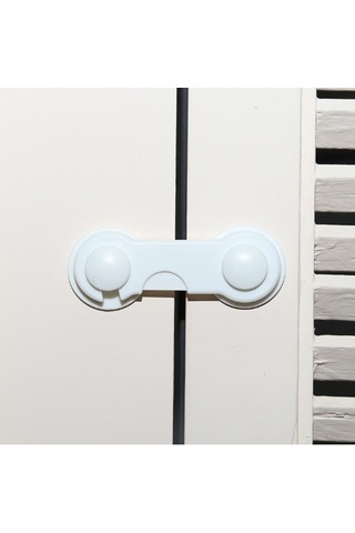 Dolap Kapak Kilidi 2 Adet Çok Renkli