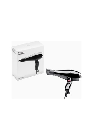 Elchim Elchım Milano Hairdryer, Iyonik-profesyonel Saç Kurutma Makinesi Saç Kurutma Makineleri Siyah