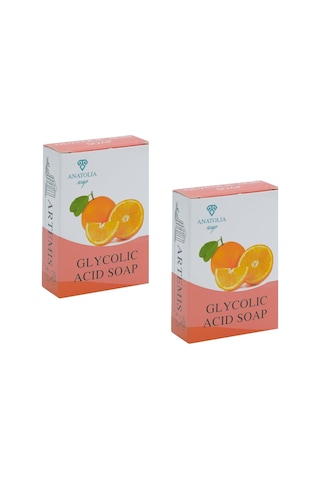 Glikolik Asit Sabunu, Light Up Aha Bha Peeling Yenileyici Gözenek Sıkılaştırıcı Portakal C Vitamini, Cildinizi Derinlemesine Temizleyen Ve Yenileyen Güçlü Bir Çözüm 2 Adet